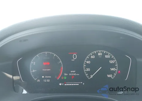 2025 Honda Civic Sport z USA, uszkodzony, nr VIN 2HGFE2F56SH538471